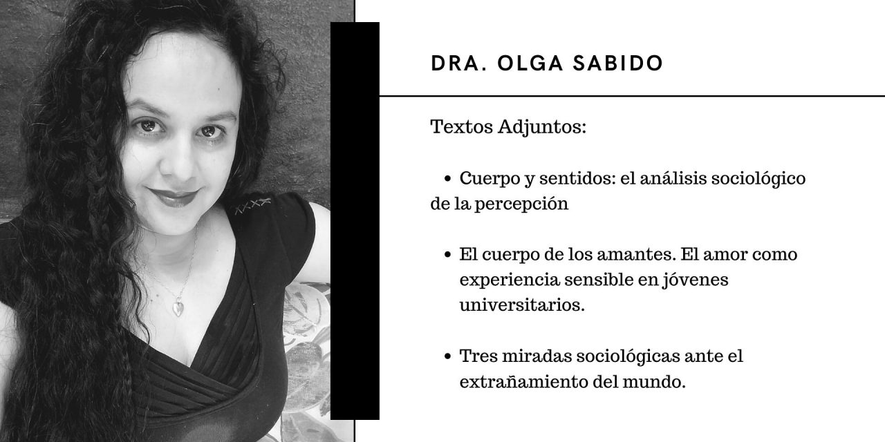 Textos de la Dra. Olga Sabido